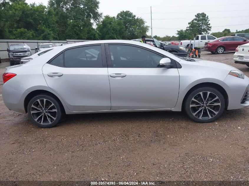 2017 Toyota Corolla Se VIN: 5YFBURHE8HP695041 Lot: 39574393