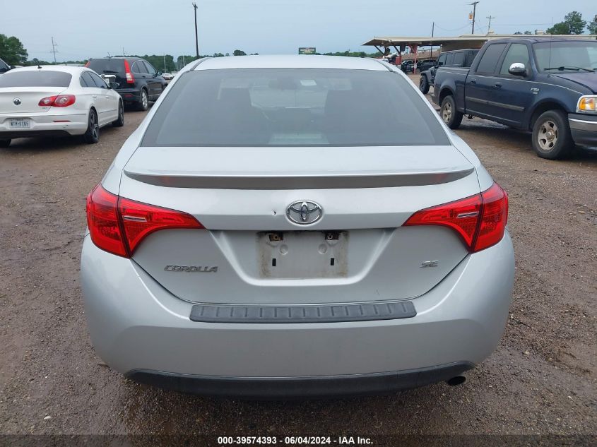 2017 Toyota Corolla Se VIN: 5YFBURHE8HP695041 Lot: 39574393