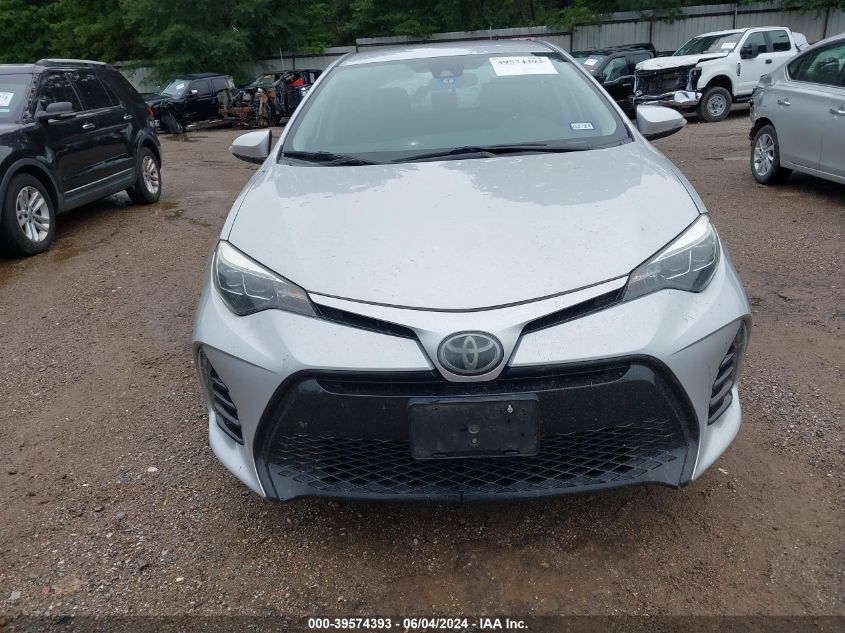 2017 Toyota Corolla Se VIN: 5YFBURHE8HP695041 Lot: 39574393