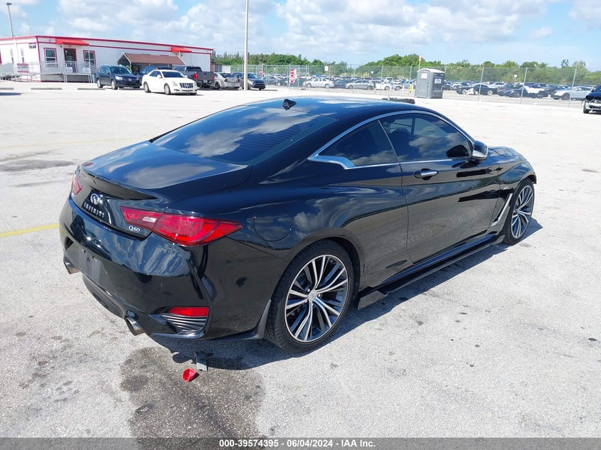 2018 Infiniti Q60 3.0T Luxe VIN: JN1EV7EL7JM392197 Lot: 39574395