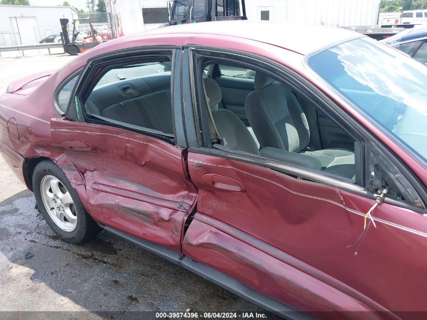 2005 Ford Taurus Se VIN: 1FAFP53275A206780 Lot: 39574396