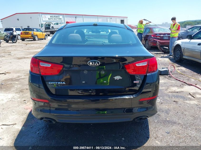 2015 Kia Optima Lx VIN: 5XXGM4A7XFG480223 Lot: 39574411