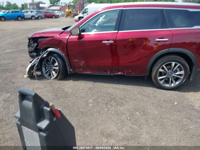 2024 Infiniti Qx60 Luxe Awd VIN: 5N1DL1FS9RC338771 Lot: 39574417