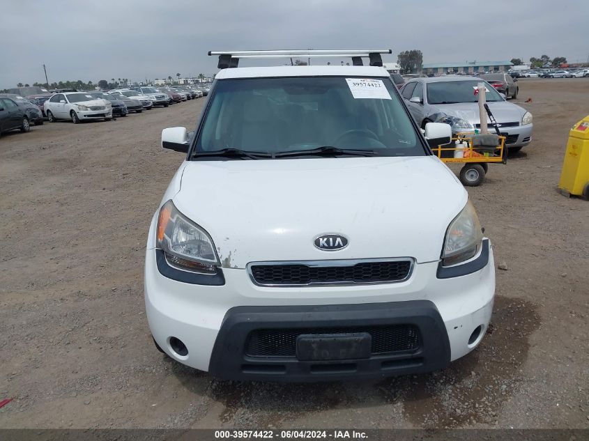 2011 Kia Soul + VIN: KNDJT2A22B7278917 Lot: 39574422