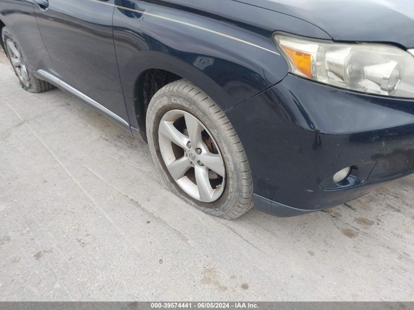 2010 Lexus Rx 350 VIN: 2T2BK1BA9AC019759 Lot: 39574441