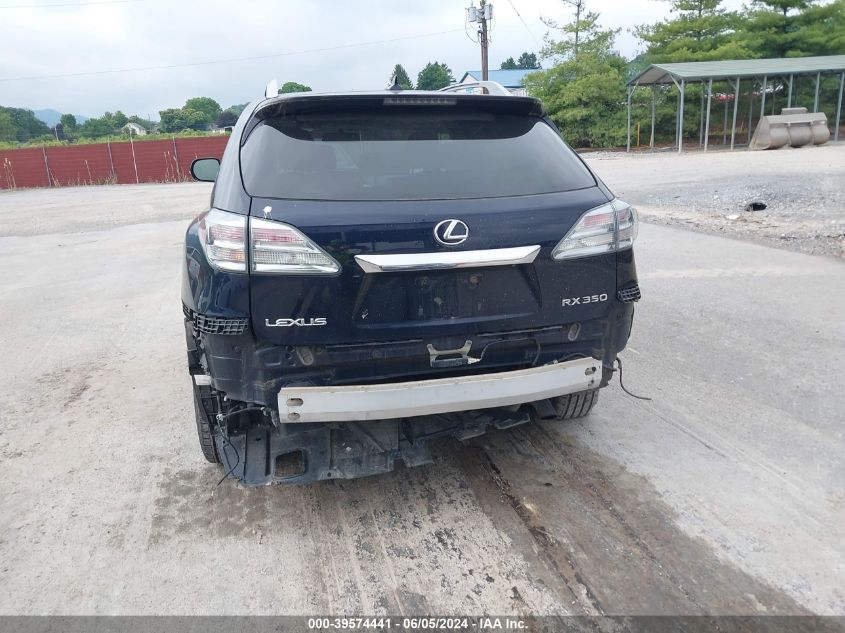 2010 Lexus Rx 350 VIN: 2T2BK1BA9AC019759 Lot: 39574441