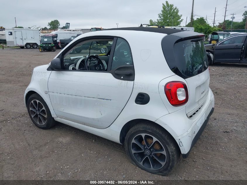 2017 Smart Fortwo Passion/Prime/Proxy/Pure VIN: WMEFJ5DA6HK218503 Lot: 39574452