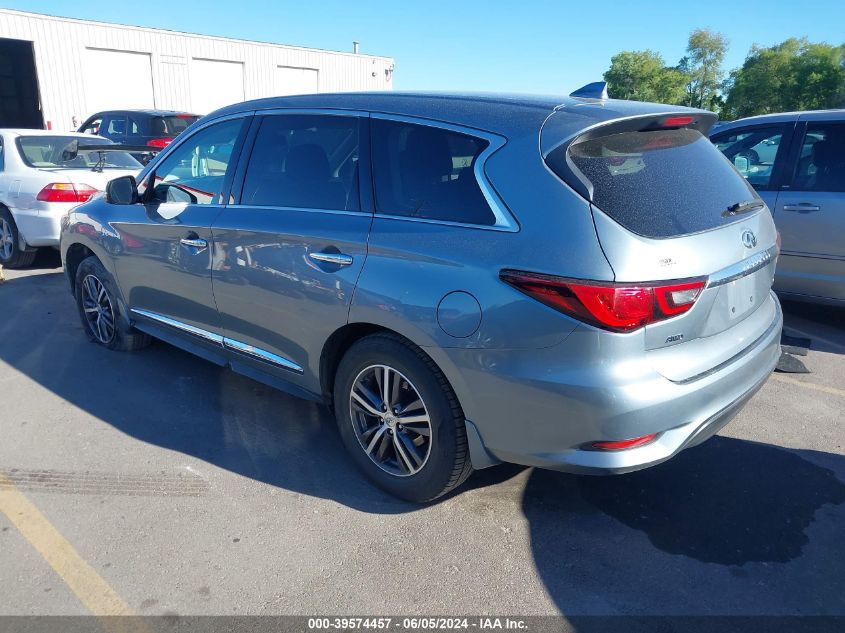 2019 Infiniti Qx60 Luxe/Pure VIN: 5N1DL0MM6KC528659 Lot: 39574457