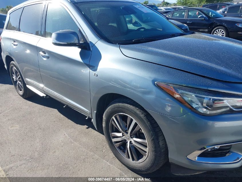 2019 Infiniti Qx60 Luxe/Pure VIN: 5N1DL0MM6KC528659 Lot: 39574457