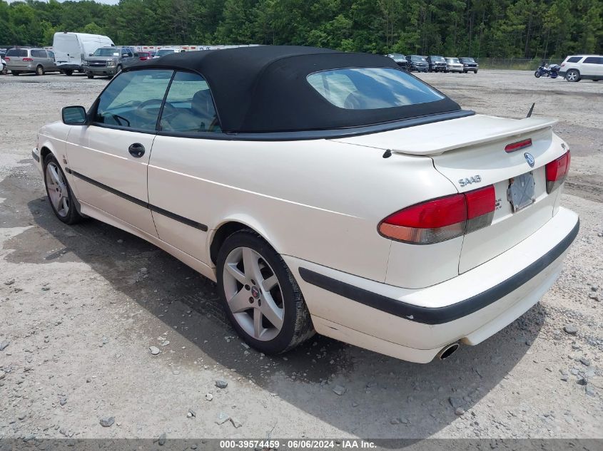 2002 Saab 9-3 Se VIN: YS3DF78K527002232 Lot: 39574459