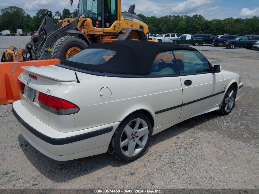 2002 Saab 9-3 Se VIN: YS3DF78K527002232 Lot: 39574459