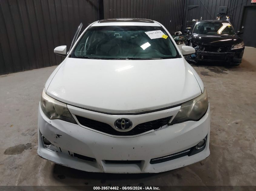 2013 Toyota Camry Se VIN: 4T1BF1FK4DU695938 Lot: 39574462