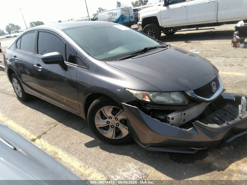 2015 Honda Civic Lx VIN: 19XFB2F59FE232535 Lot: 39574473