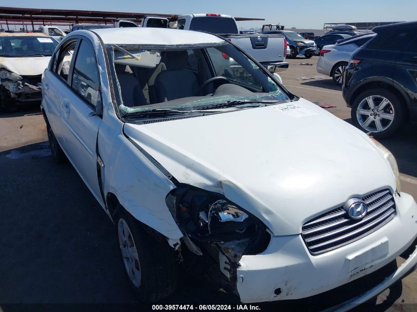 2007 Hyundai Accent Gls VIN: KMHCN46C17U119200 Lot: 39574474