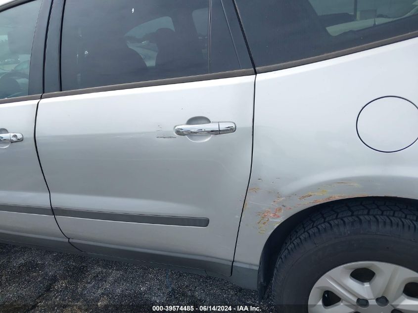 2011 Chevrolet Traverse Ls VIN: 1GNKRFED0BJ110452 Lot: 39574485