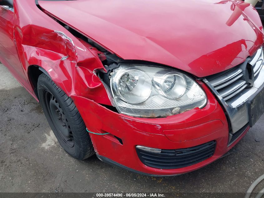 2009 Volkswagen Jetta Se/Sel VIN: 3VWRM71K79M057260 Lot: 39574490