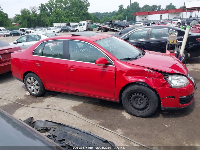 2009 Volkswagen Jetta Se/Sel VIN: 3VWRM71K79M057260 Lot: 39574490
