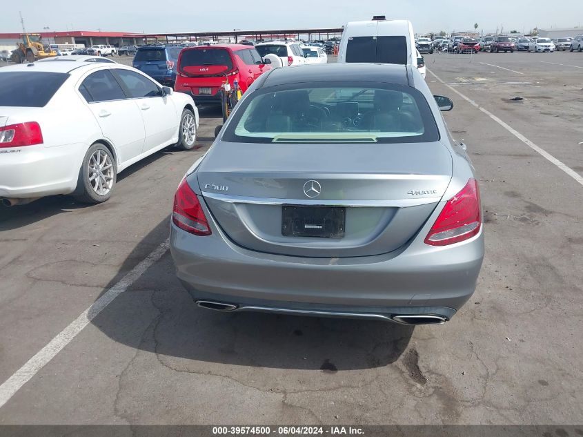 2015 Mercedes-Benz C 300 4Matic/Luxury 4Matic/Sport 4Matic VIN: 55SWF4KB8FU040043 Lot: 39574500