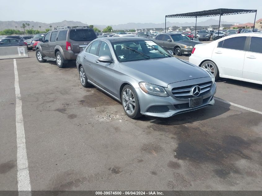 2015 Mercedes-Benz C 300 4Matic/Luxury 4Matic/Sport 4Matic VIN: 55SWF4KB8FU040043 Lot: 39574500