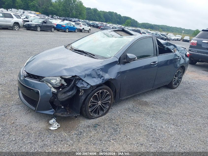 2016 Toyota Corolla S Plus VIN: 2T1BURHE6GC702700 Lot: 39574506