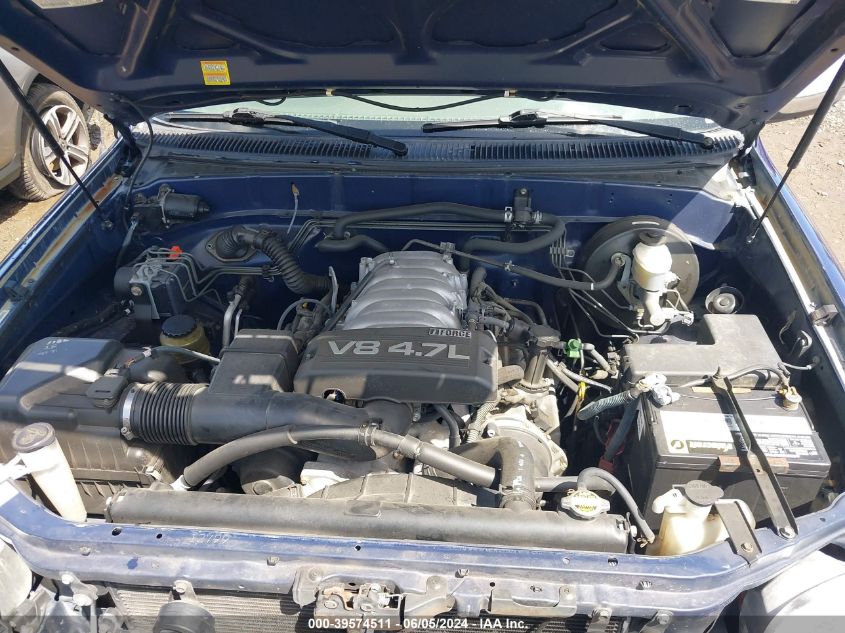 2003 Toyota Tundra Sr5 V8 VIN: 5TBRT341X3S424184 Lot: 39574511