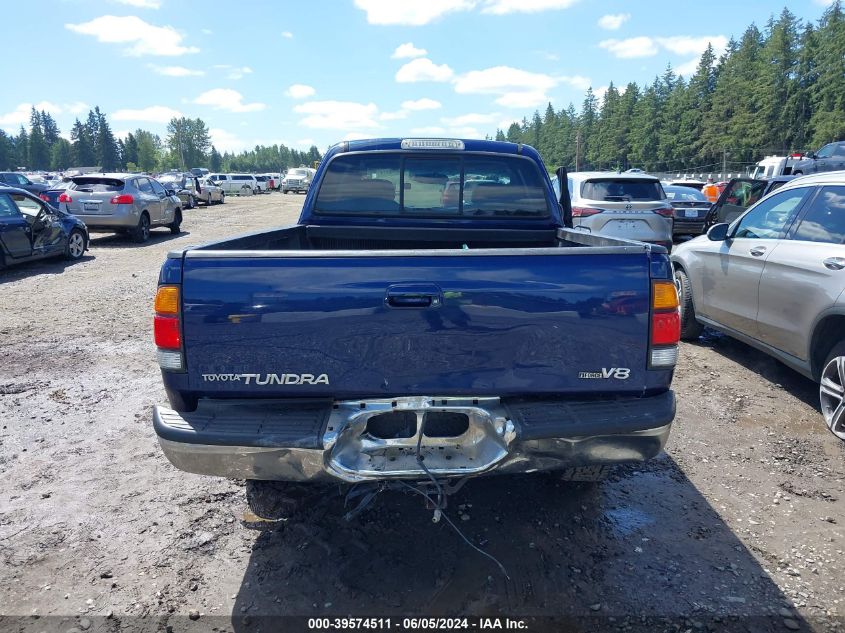 2003 Toyota Tundra Sr5 V8 VIN: 5TBRT341X3S424184 Lot: 39574511