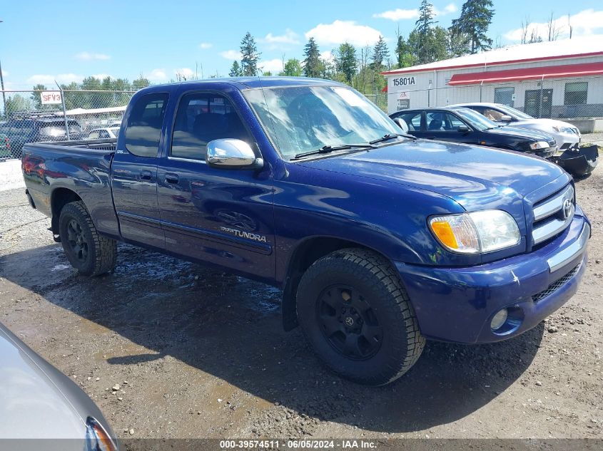 2003 Toyota Tundra Sr5 V8 VIN: 5TBRT341X3S424184 Lot: 39574511