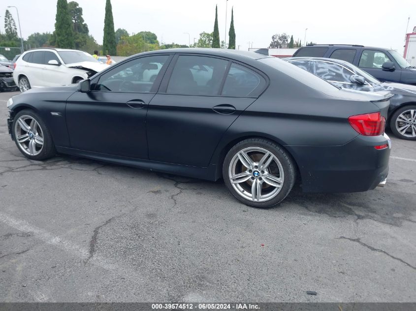 2013 BMW 550I VIN: WBAFR9C50DDX79519 Lot: 39574512