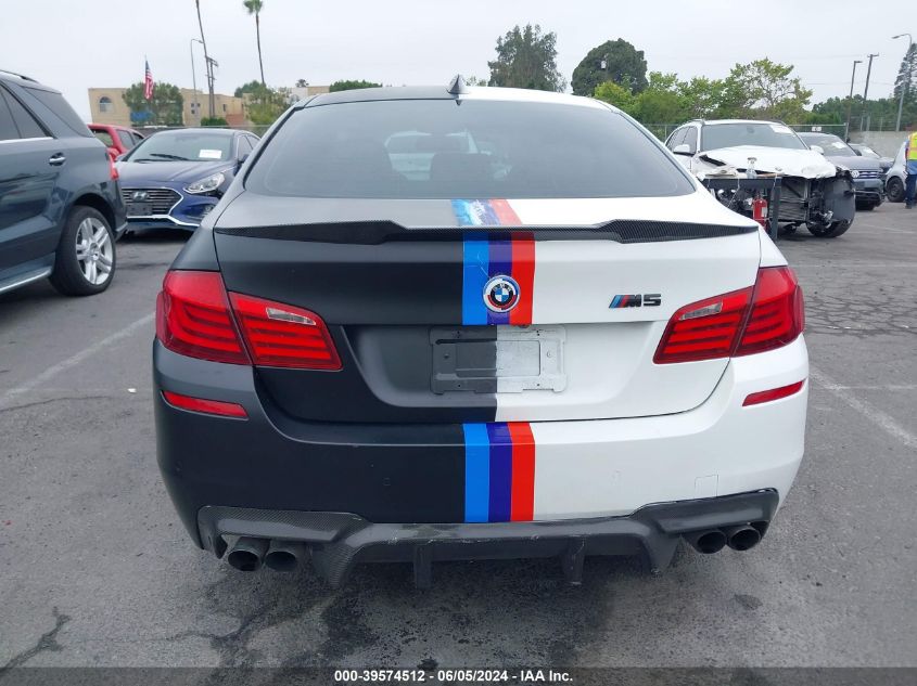 2013 BMW 550I VIN: WBAFR9C50DDX79519 Lot: 39574512