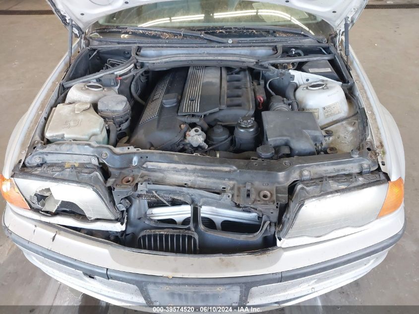 2000 BMW 323I VIN: WBAAM3334YCD57465 Lot: 39574520