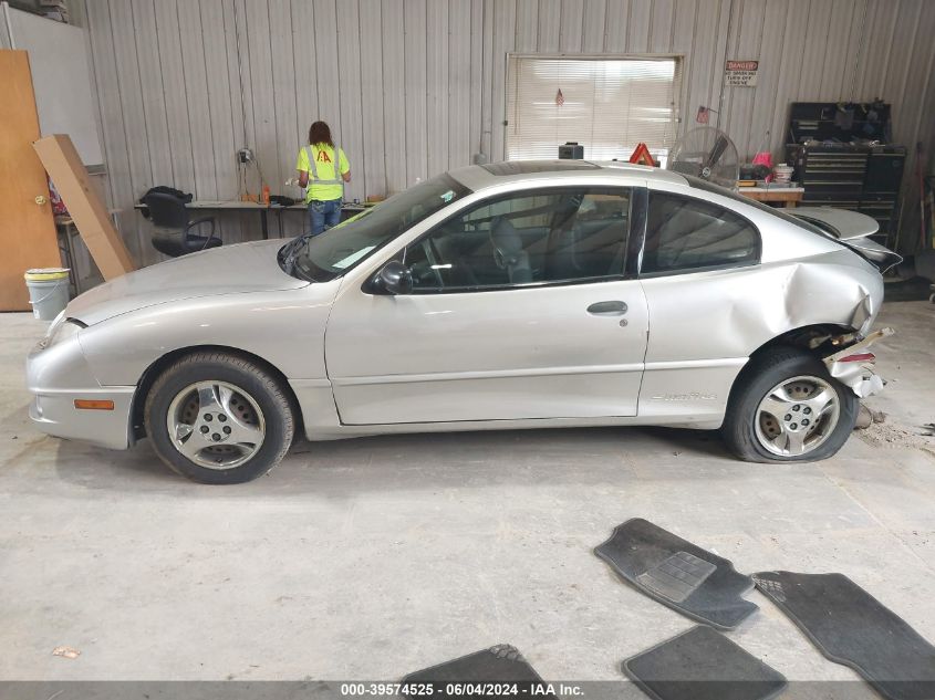 2005 Pontiac Sunfire VIN: 3G2JB12F65S106091 Lot: 39574525