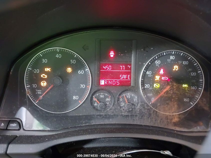 2009 Volkswagen Jetta S VIN: 3VWJM71K69M091218 Lot: 39574530