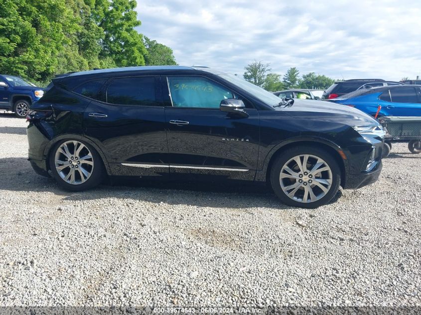 2019 Chevrolet Blazer Premier VIN: 3GNKBFRSXKS689722 Lot: 39574543