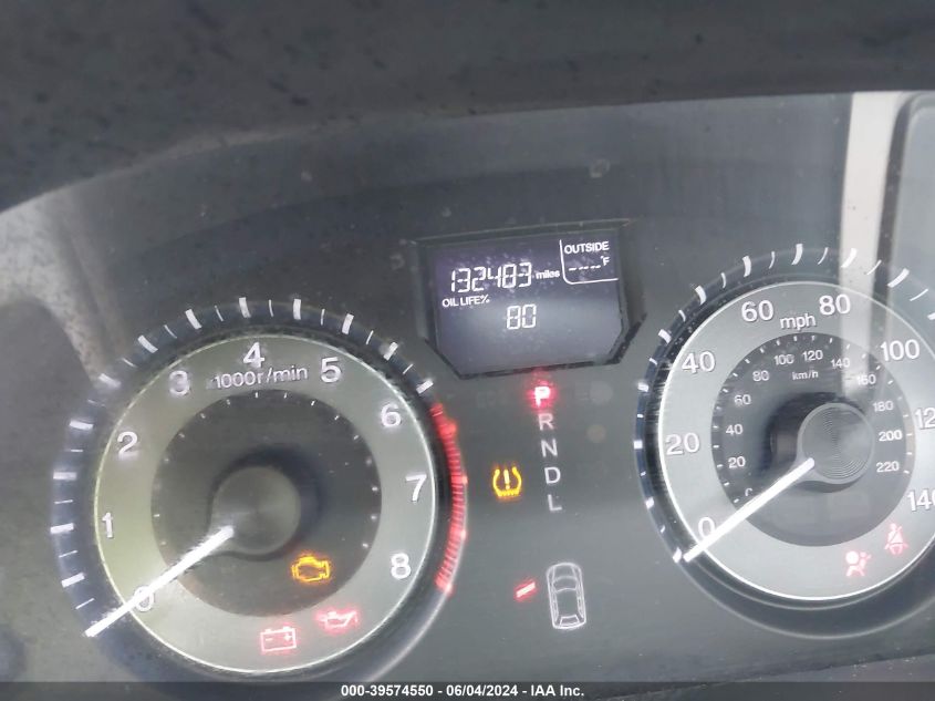 2012 Honda Odyssey Ex-L VIN: 5FNRL5H66CB058270 Lot: 39574550