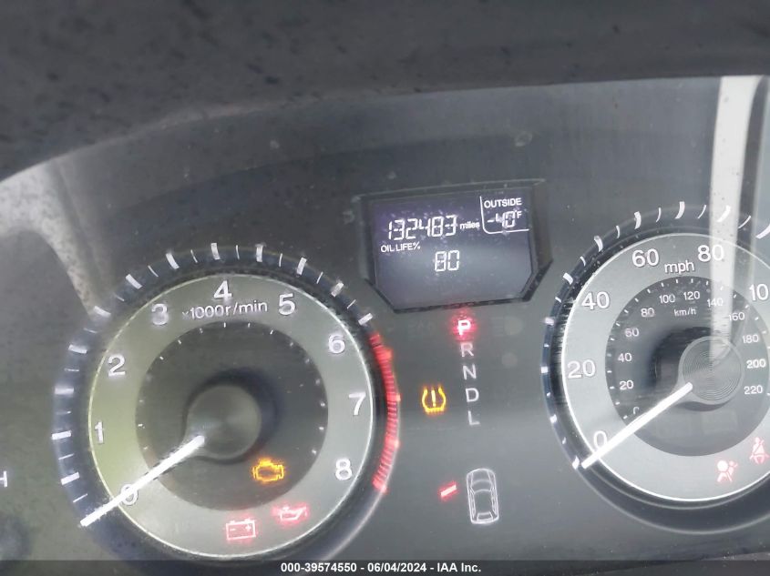 2012 Honda Odyssey Ex-L VIN: 5FNRL5H66CB058270 Lot: 39574550