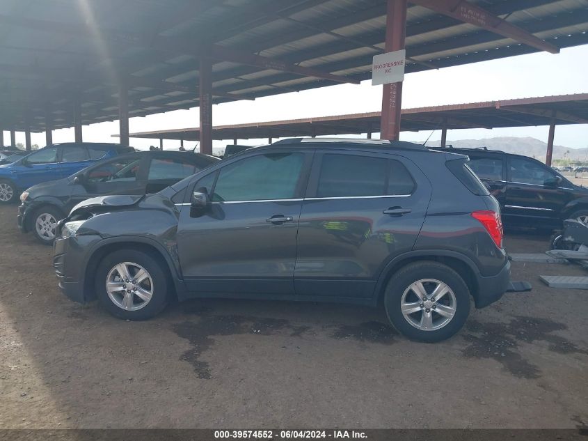 2016 Chevrolet Trax Lt VIN: 3GNCJLSB3GL265090 Lot: 39574552