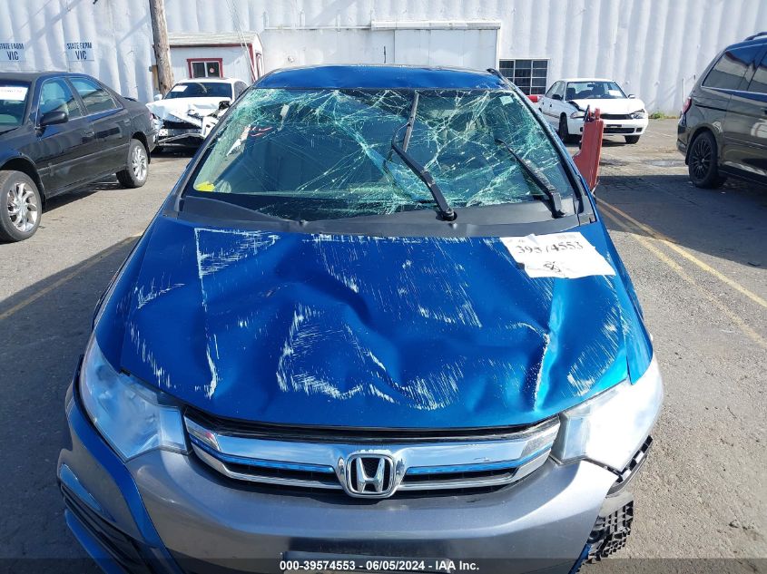 2013 Honda Insight Lx VIN: JHMZE2H50DS006555 Lot: 39574553