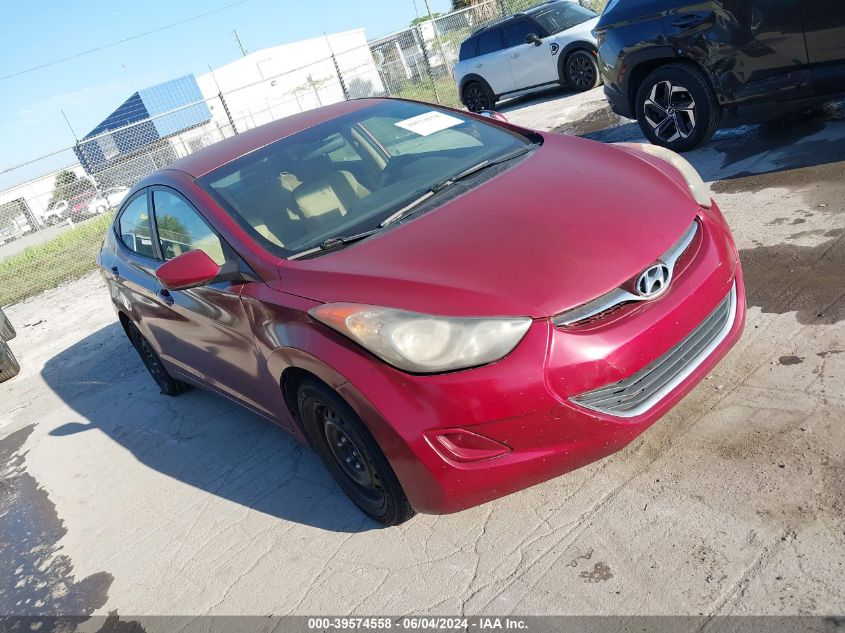 2012 Hyundai Elantra Gls (Ulsan Plant) VIN: KMHDH4AE0CU278627 Lot: 39574558