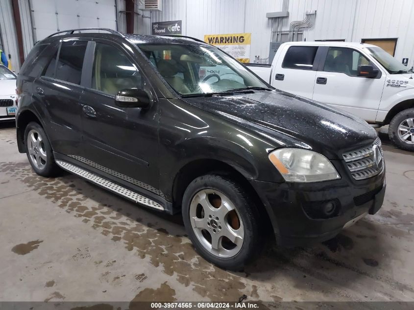 2007 Mercedes-Benz Ml 350 4Matic VIN: 4JGBB86E67A216570 Lot: 39574565