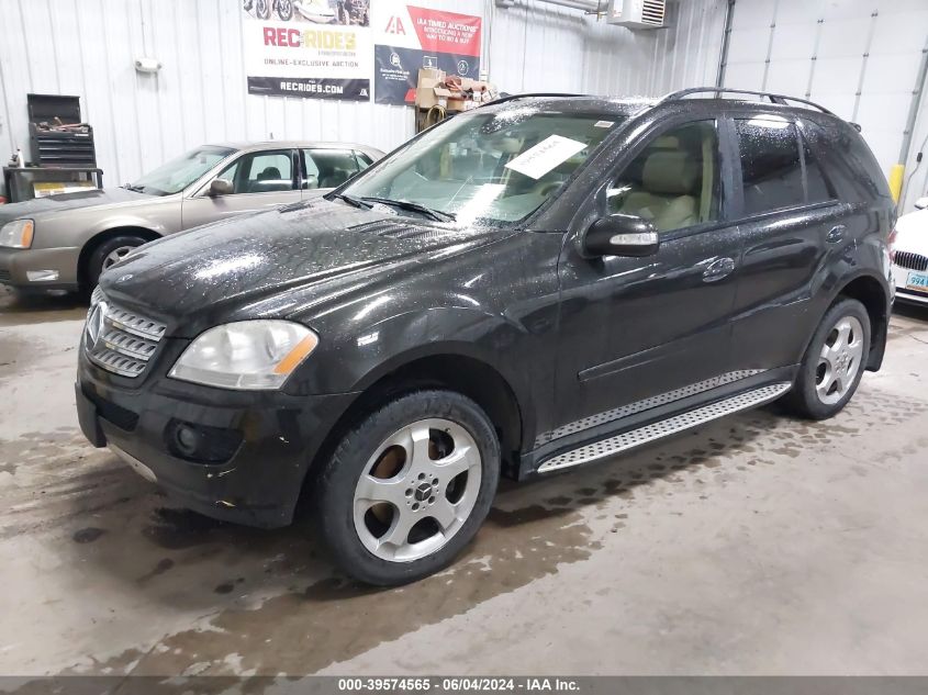 2007 Mercedes-Benz Ml 350 4Matic VIN: 4JGBB86E67A216570 Lot: 39574565