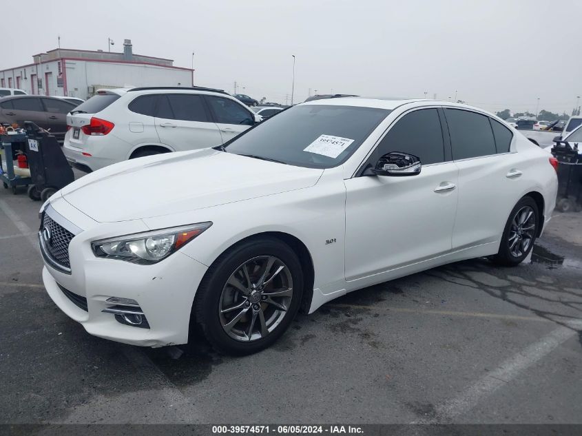 2017 Infiniti Q50 Premium/Sport/Se VIN: JN1EV7AP8HM741984 Lot: 39574571