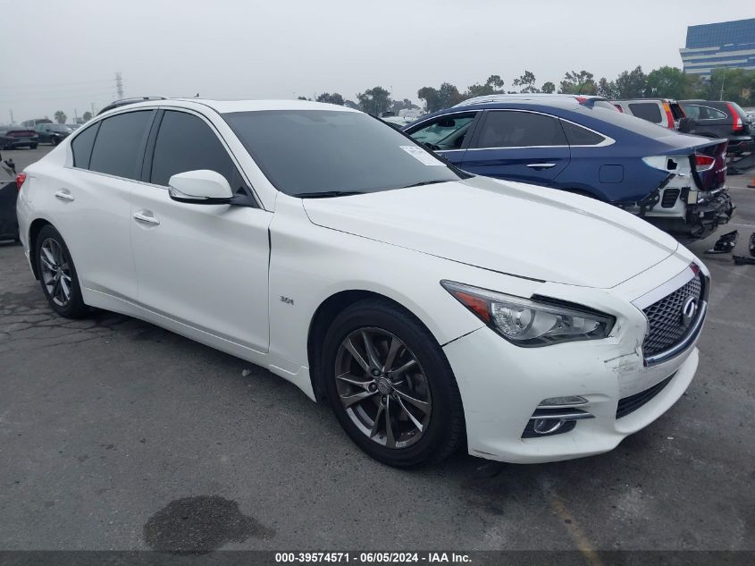 2017 Infiniti Q50 Premium/Sport/Se VIN: JN1EV7AP8HM741984 Lot: 39574571