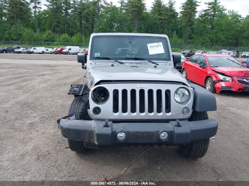 2016 Jeep Wrangler Sport VIN: 1C4AJWAG7GL188279 Lot: 39574572