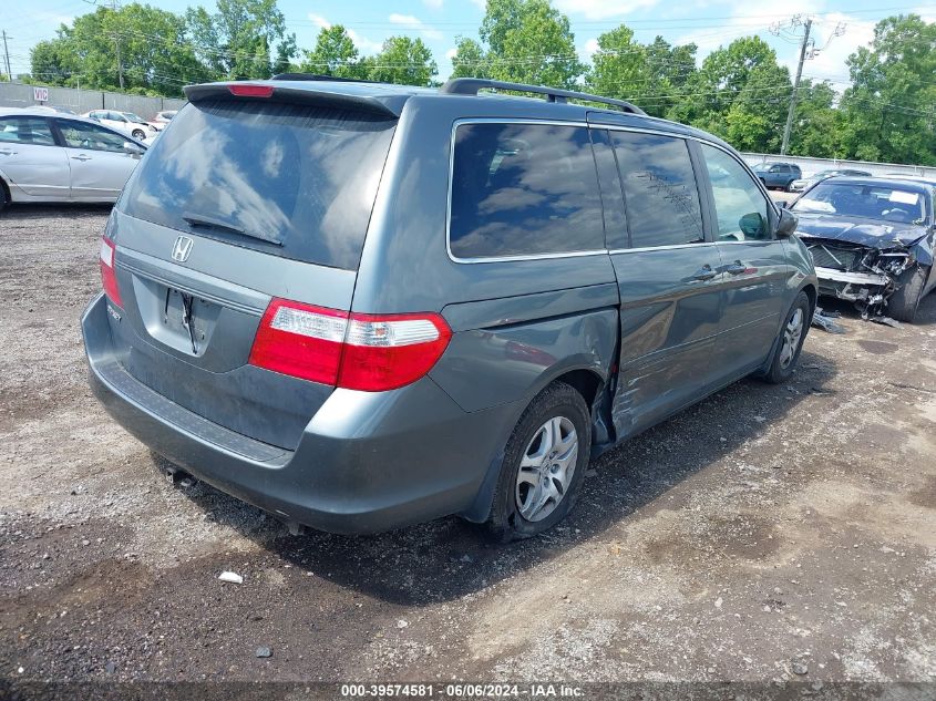 2007 Honda Odyssey Ex-L VIN: 5FNRL38697B449147 Lot: 39574581