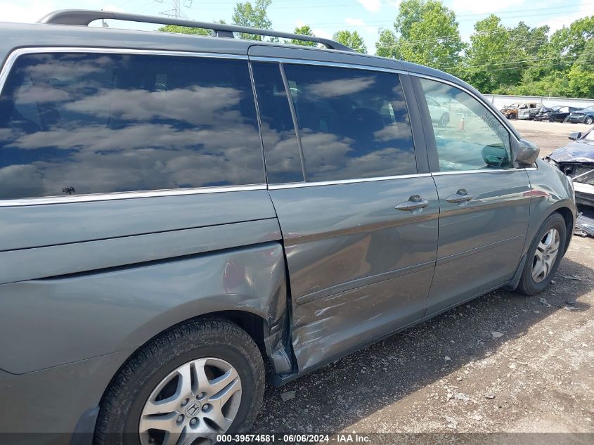 2007 Honda Odyssey Ex-L VIN: 5FNRL38697B449147 Lot: 39574581