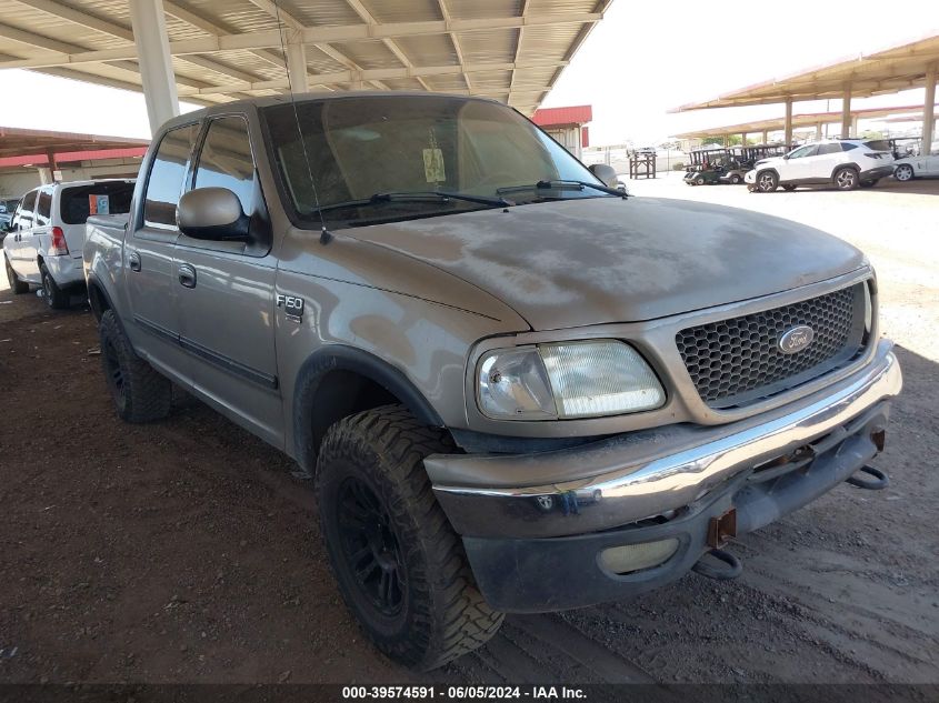 2002 Ford F-150 Lariat/Xlt VIN: 1FTRW08L52KD78813 Lot: 39574591