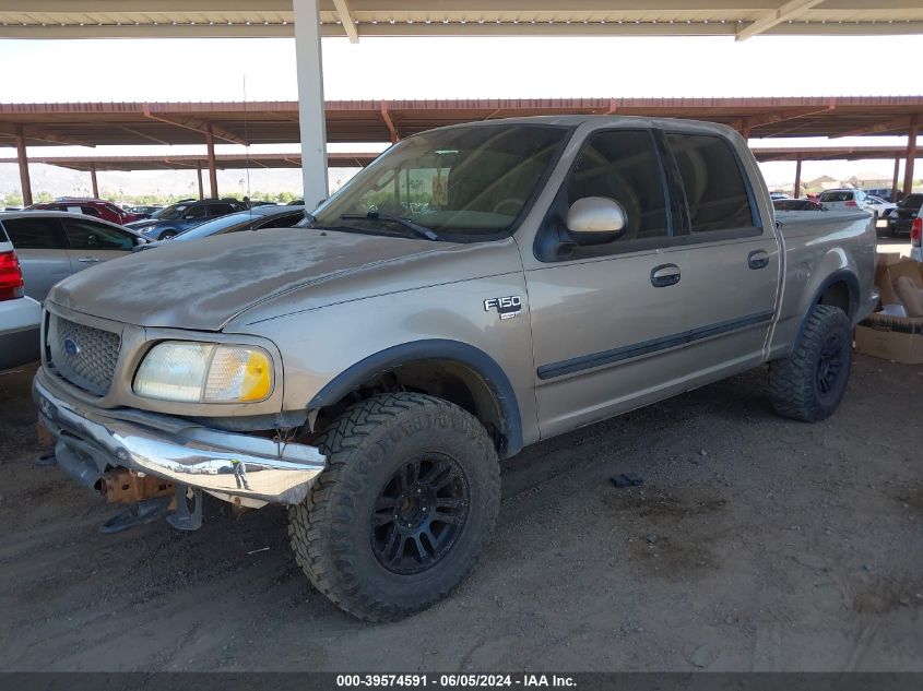 2002 Ford F-150 Lariat/Xlt VIN: 1FTRW08L52KD78813 Lot: 39574591