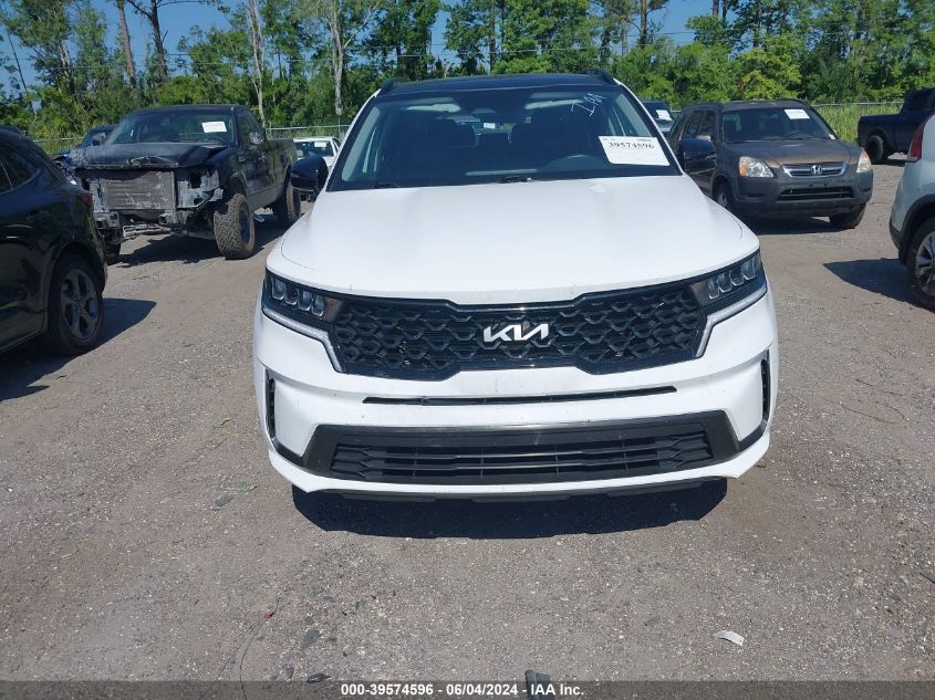 2022 Kia Sorento S VIN: 5XYRL4LC2NG162323 Lot: 39574596