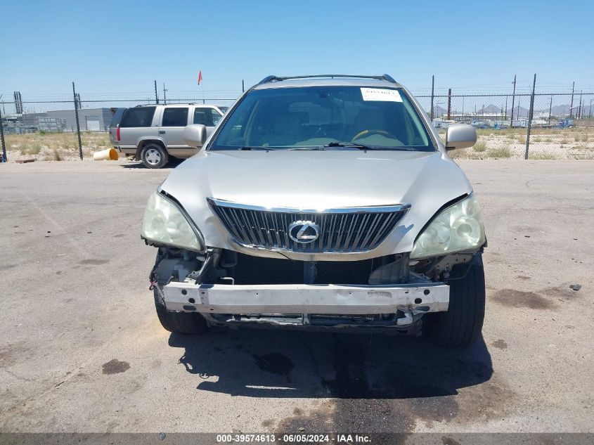 2007 Lexus Rx 350 VIN: JTJGK31U770003884 Lot: 39574613