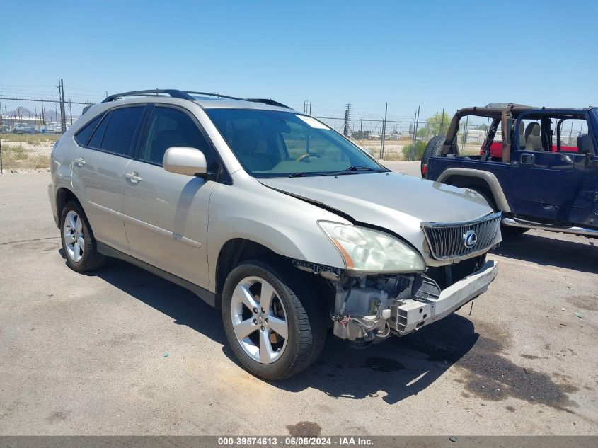 2007 Lexus Rx 350 VIN: JTJGK31U770003884 Lot: 39574613